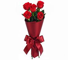 Букет 5 Красных роз Эдлесс Лав в Азово