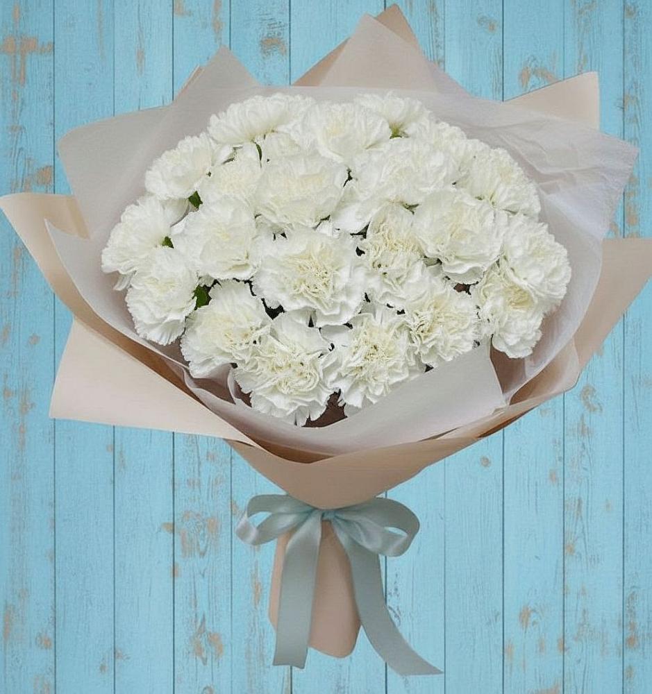 Букет цветов из: Гвоздики в Азово