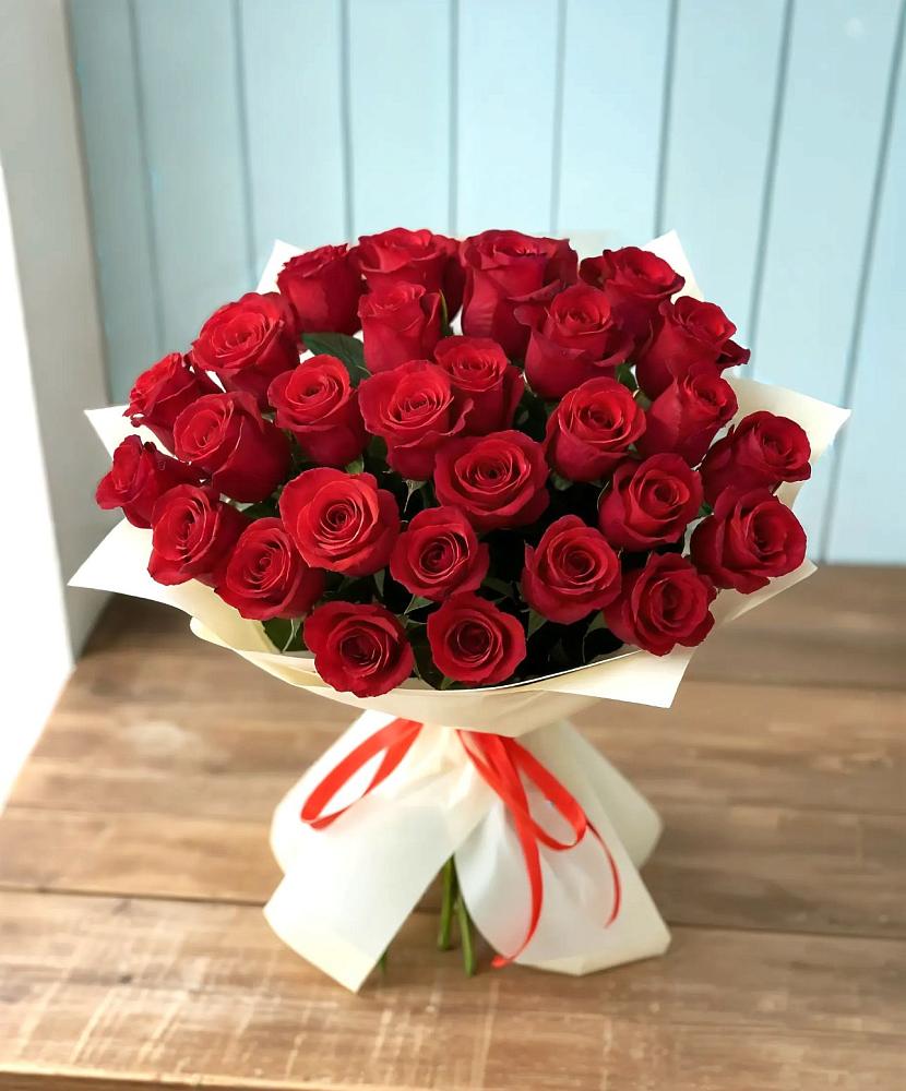 Букет 29 Красных роз в Азово