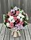 Букет цветов из: Альстромерии, Гвоздики, Розы и Хризантемы в Азово