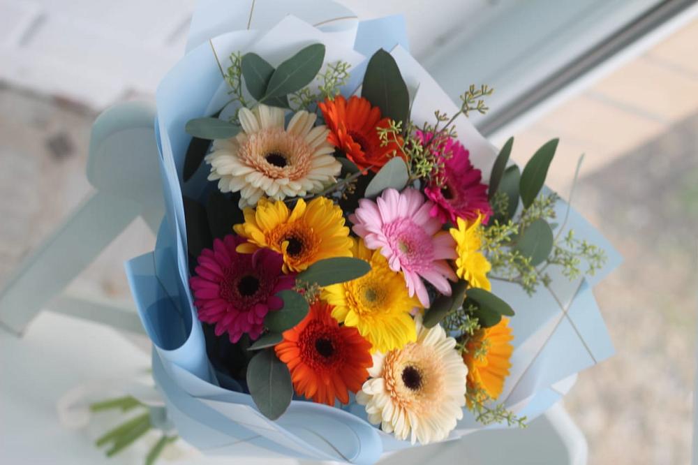 Букет цветов из: Герберы в Азово