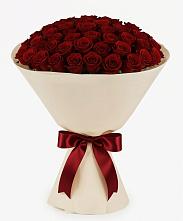 Букет 101 Бордовая роза Блэк Бакарра #REPLACE_PRED# Азово