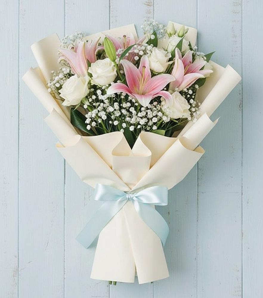 Букет цветов из: Лилии в Азово