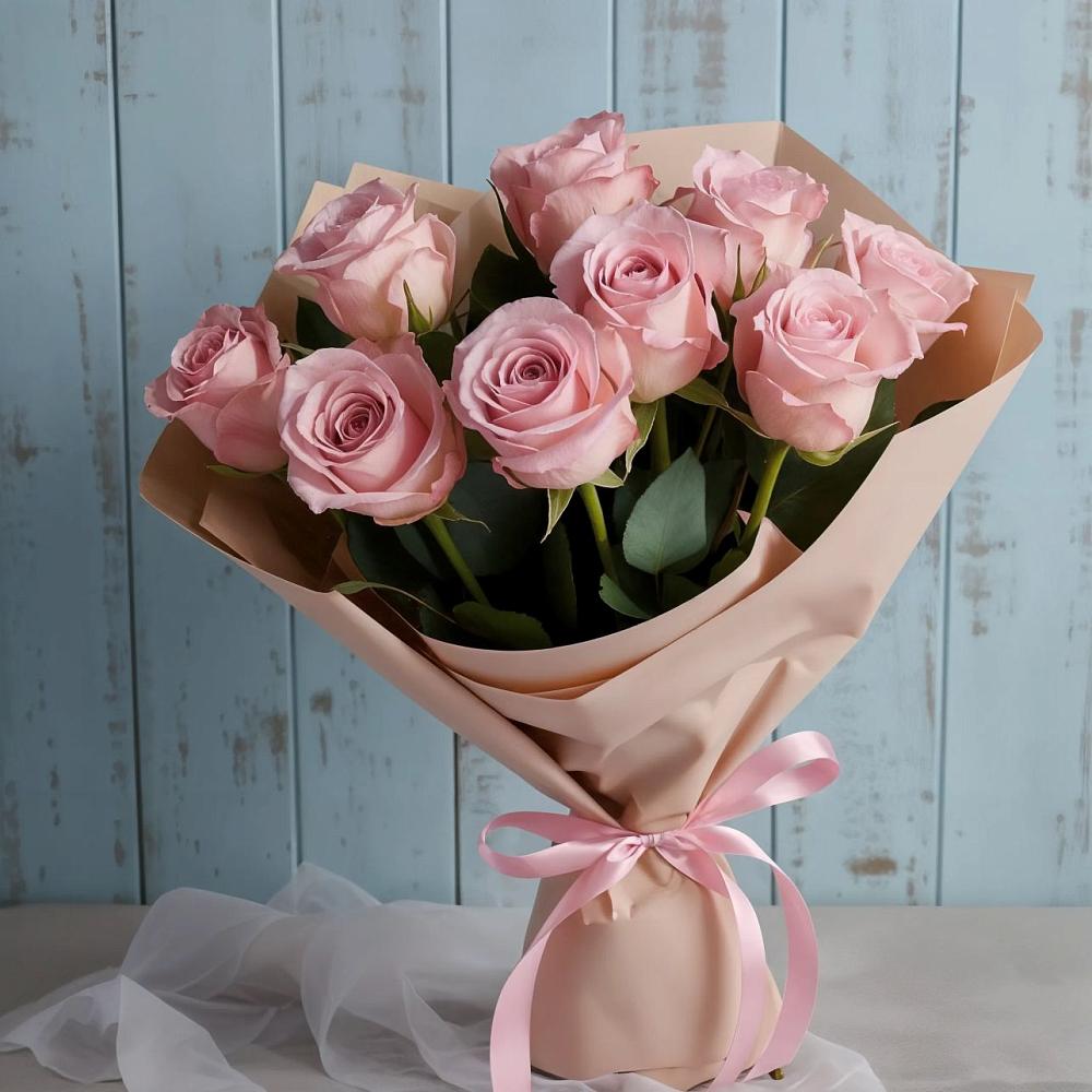 Букет цветов из: Розы в Азово