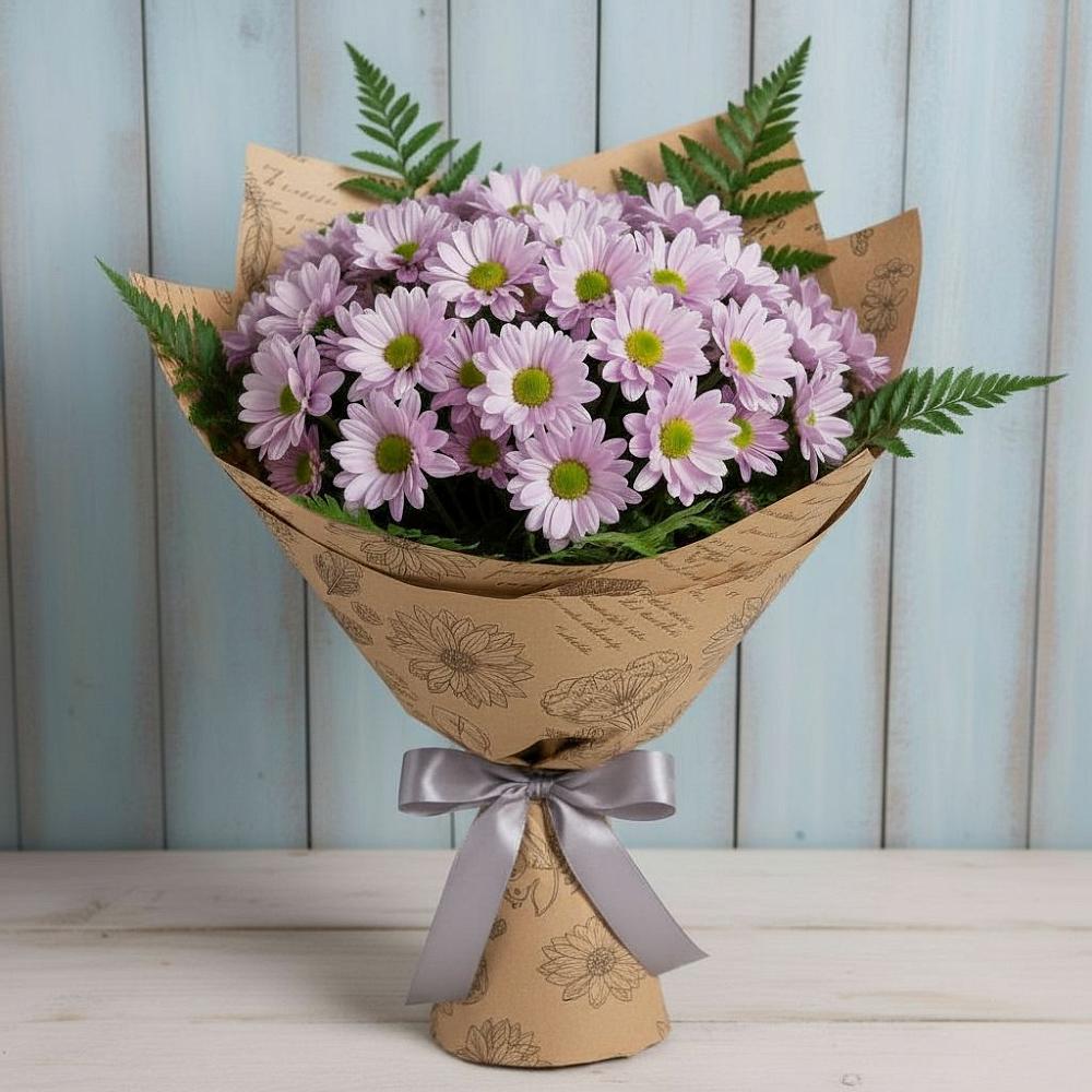 Букет цветов из: Хризантемы в Азово
