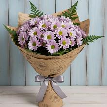 Букет цветов из:  Хризантемы #REPLACE_PRED# Азово