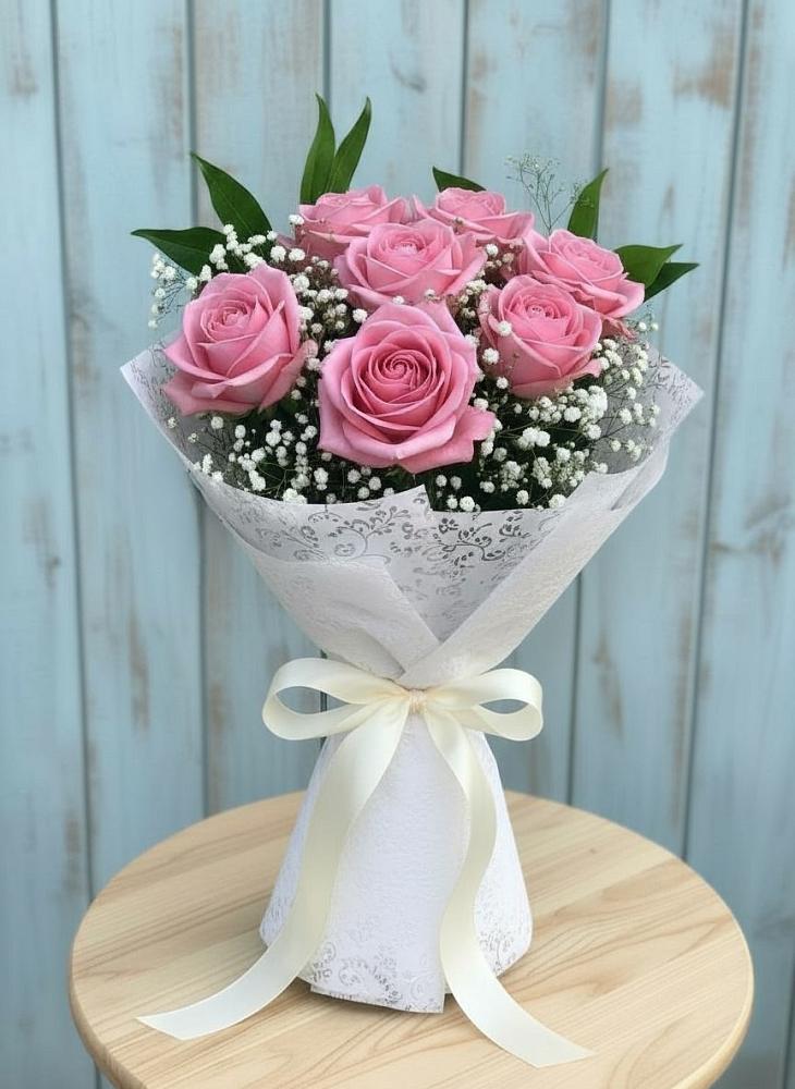 Букет цветов из: Розы в Азово