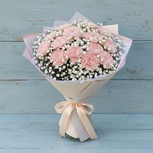 Букет цветов из:  Гвоздики в Азово