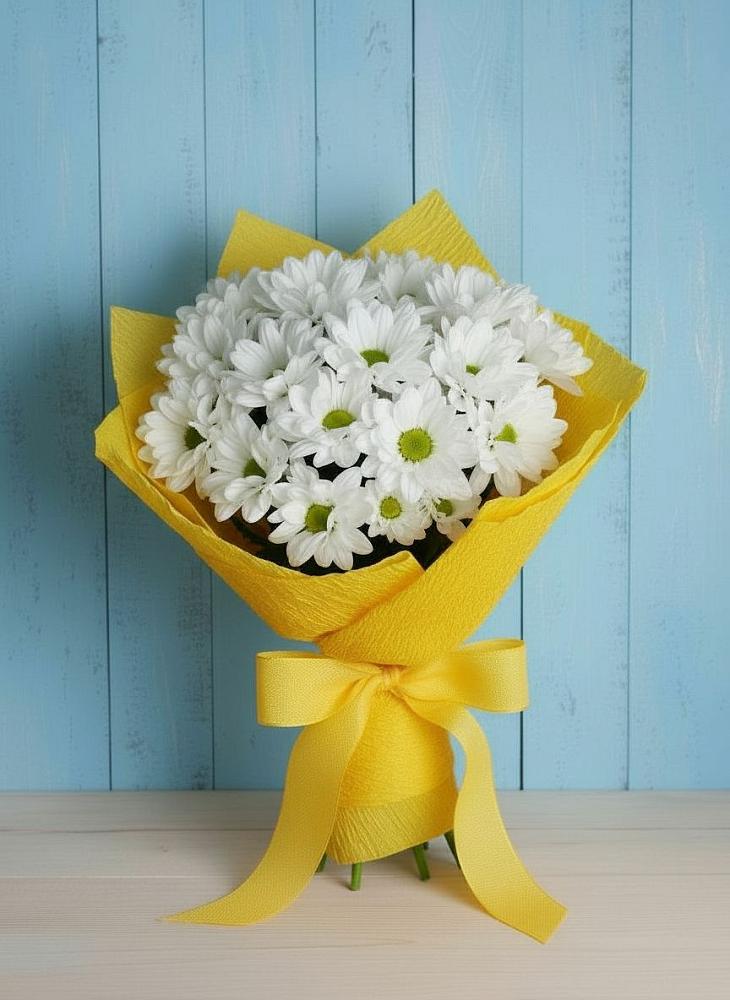 Букет цветов из: Хризантемы в Азово