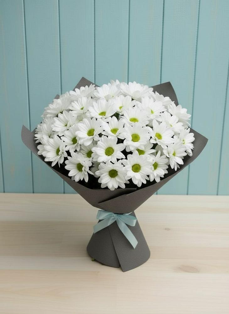 Букет цветов из: Хризантемы в Азово