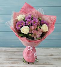 Букет цветов из:  Герберы в Азово