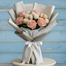 Букет цветов из:  Розы #REPLACE_PRED# Азово