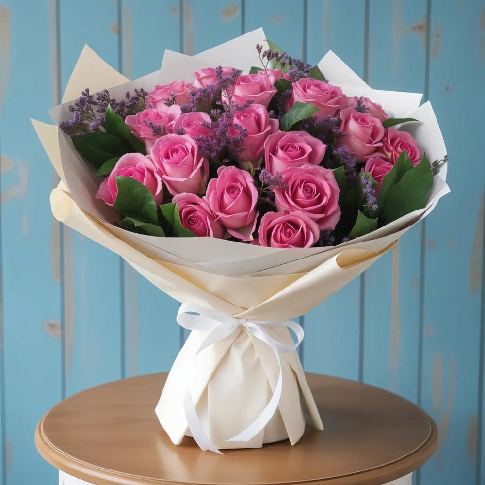 Букет цветов из: Розы в Азово